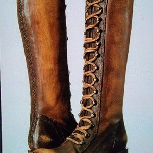 Freebird 'Arlo' boots in brown (Tan/Multi) - Size 6, 7